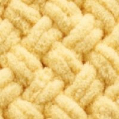 Пряжа для вязания Ализе Puffy (100% микрополиэстер) 100г/9.5м цв.509 желтый