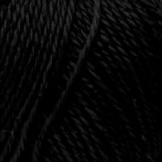 Пряжа для вязания ПЕХ Шерсть Секрет успеха (100% шерсть) 100г/250м цв.002 черный