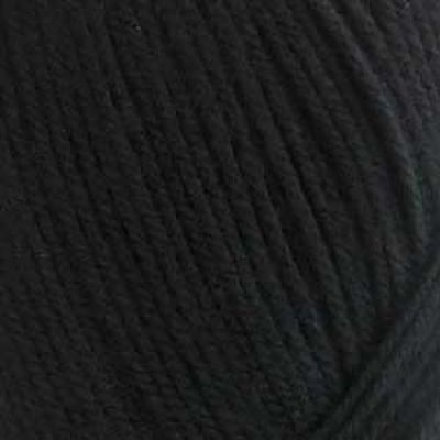Пряжа для вязания ПЕХ Детская Новинка (100% акрил) 50г/200м цв.002 черный