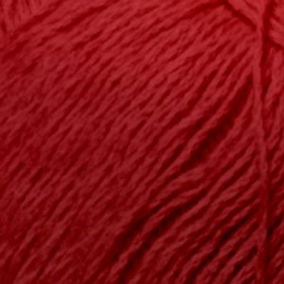 Пряжа для вязания ПЕХ Жемчужная (50% хлопок, 50% вискоза) 100г/425м цв.006 красный