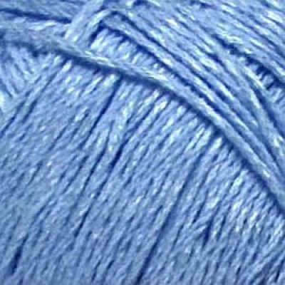 Пряжа для вязания ПЕХ Жемчужная (50% хлопок, 50% вискоза) 100г/425м цв.060 голубой