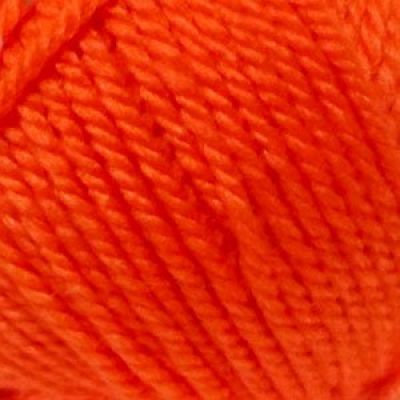 Пряжа для вязания ПЕХ Мериносовая (50% шерсть, 50% акрил) 100г/200м цв.284 оранжевый