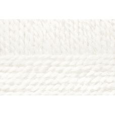 Пряжа для вязания ПЕХ Осенняя (25% шерсть, 75% ПАН) 200г/150м цв.001 белый