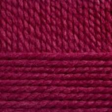 Пряжа для вязания ПЕХ Осенняя (25% шерсть, 75% ПАН) 200г/150м цв.007 бордо