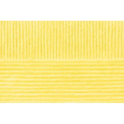 Пряжа для вязания ПЕХ Осенняя (25% шерсть, 75% ПАН) 200г/150м цв.053 св.желтый