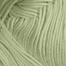 Нитки для вязания кокон Ромашка (100% хлопок) 75г/320м цв.4002 бледно-салатовый, С-Пб