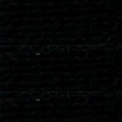 Нитки для вязания кокон Ромашка (100% хлопок) 75г/320м цв.7214 черный, С-Пб