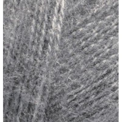 Пряжа для вязания Ализе Angora Real 40 (40% шерсть, 60% акрил) 100г/480м цв.182 средне-серый