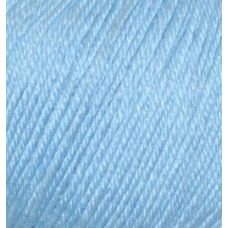 Пряжа для вязания Ализе Baby Wool (20% бамбук, 40% шерсть, 40% акрил) 50г/175м цв.350 св.голубой