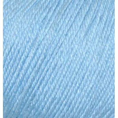 Пряжа для вязания Ализе Baby Wool (20% бамбук, 40% шерсть, 40% акрил) 50г/175м цв.350 св.голубой