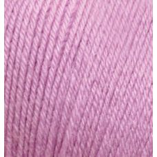 Пряжа для вязания Ализе Baby Wool (20% бамбук, 40% шерсть, 40% акрил) 50г/175м цв.672 нежно-розовый