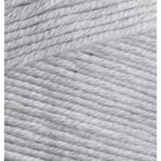 Пряжа для вязания Ализе Bella (100% хлопок) 100г/360м цв.021 серый