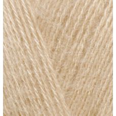 Пряжа для вязания Ализе Angora Gold (20% шерсть, 80% акрил) 100г/550м цв.095 св.бежевый