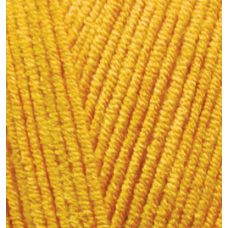 Пряжа для вязания Ализе Cotton gold (55% хлопок, 45% акрил) 100г/330м цв.014 т.желтый