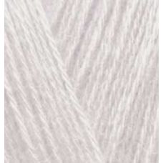 Пряжа для вязания Ализе Angora Gold (20% шерсть, 80% акрил) 100г/550м цв.168 белая зима