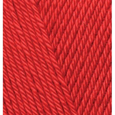 Пряжа для вязания Ализе Diva (100% микрофибра) 100г/350м цв.106 красный