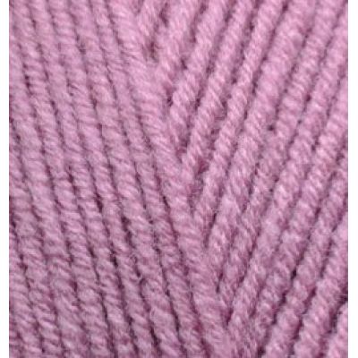 Пряжа для вязания Ализе LanaGold (49% шерсть, 51% акрил) 100г/240м цв.028 роза