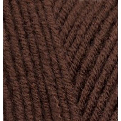 Пряжа для вязания Ализе LanaGold (49% шерсть, 51% акрил) 100г/240м цв.583 корица меланж