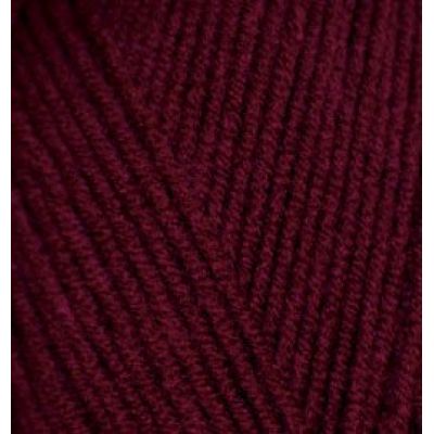 Пряжа для вязания Ализе LanaGold 800 (49% шерсть, 51% акрил) 100г/800м цв.057 бордовый