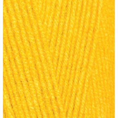 Пряжа для вязания Ализе LanaGold 800 (49% шерсть, 51% акрил) 100г/800м цв.216 желтый