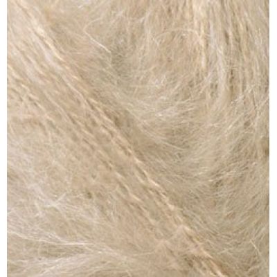 Пряжа для вязания Ализе Mohair classic NEW (25% мохер, 24% шерсть, 51% акрил) 100г/200м цв.005 бежевый