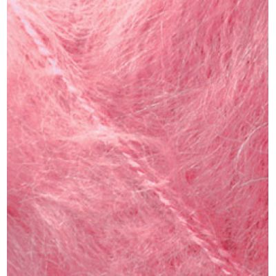 Пряжа для вязания Ализе Mohair classic NEW (25% мохер, 24% шерсть, 51% акрил) 100г/200м цв.170 розовый леденец