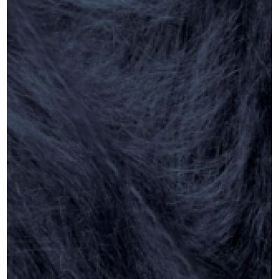 Пряжа для вязания Ализе Mohair classic NEW (25% мохер, 24% шерсть, 51% акрил) 100г/200м цв.395 т.синий