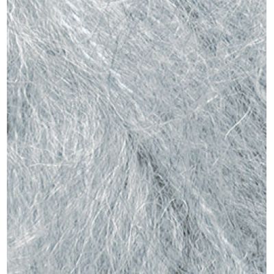 Пряжа для вязания Ализе Mohair classic NEW (25% мохер, 24% шерсть, 51% акрил) 100г/200м цв.614 серый меланж