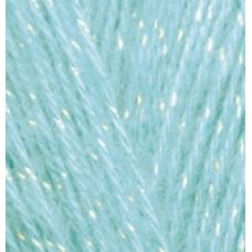 Пряжа для вязания Ализе Angora Gold Simli (5% металлик, 20% шерсть, 75% акрил) 100г/500м цв.114 мята