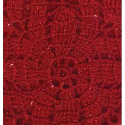 Пряжа для вязания Ализе Sal abiye (5% пайетки, 5% металлик, 10% полиэстер, 80% акрил) 100г/410м цв.056 красный