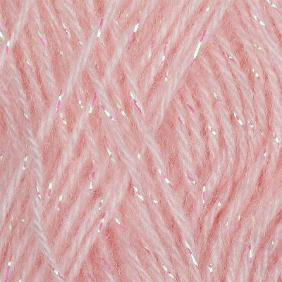 Пряжа для вязания Ализе Angora Gold Simli (5% металлик, 20% шерсть, 75% акрил) 100г/500м цв.271 жемчужно-розовый
