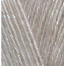 Пряжа для вязания Ализе Angora Gold Simli (5% металлик, 20% шерсть, 75% акрил) 100г/500м цв.541 норка