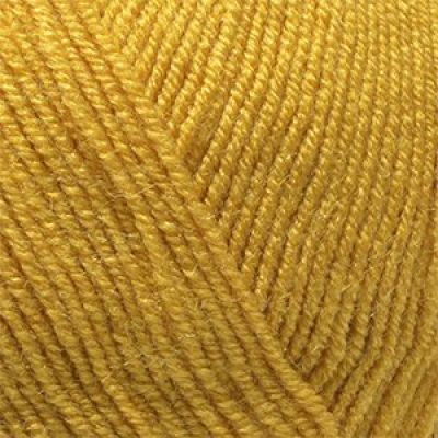 Пряжа для вязания Ализе Superlana klasik (25% шерсть, 75% акрил) 100г/280м цв.002 желтый