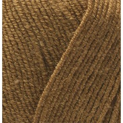 Пряжа для вязания Ализе Superlana klasik (25% шерсть, 75% акрил) 100г/280м цв.137 табачно-коричневый