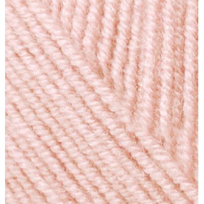 Пряжа для вязания Ализе Superlana klasik (25% шерсть, 75% акрил) 100г/280м цв.271 жемчужно-розовый