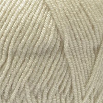 Пряжа для вязания Ализе Superlana klasik (25% шерсть, 75% акрил) 100г/280м цв.599 слоновая кость