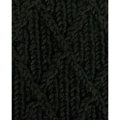 Пряжа для вязания Ализе Superlana maxi (25% шерсть, 75% акрил) 100г/100м цв.060 черный