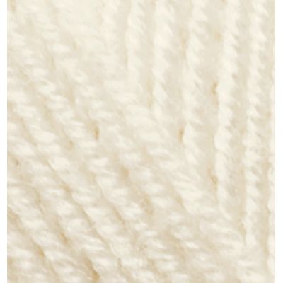 Пряжа для вязания Ализе Superlana maxi (25% шерсть, 75% акрил) 100г/100м цв.599 слоновая кость