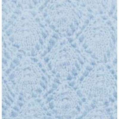 Пряжа для вязания Ализе Angora Real 40 (40% шерсть, 60% акрил) 100г/480м цв.051 св.голубой